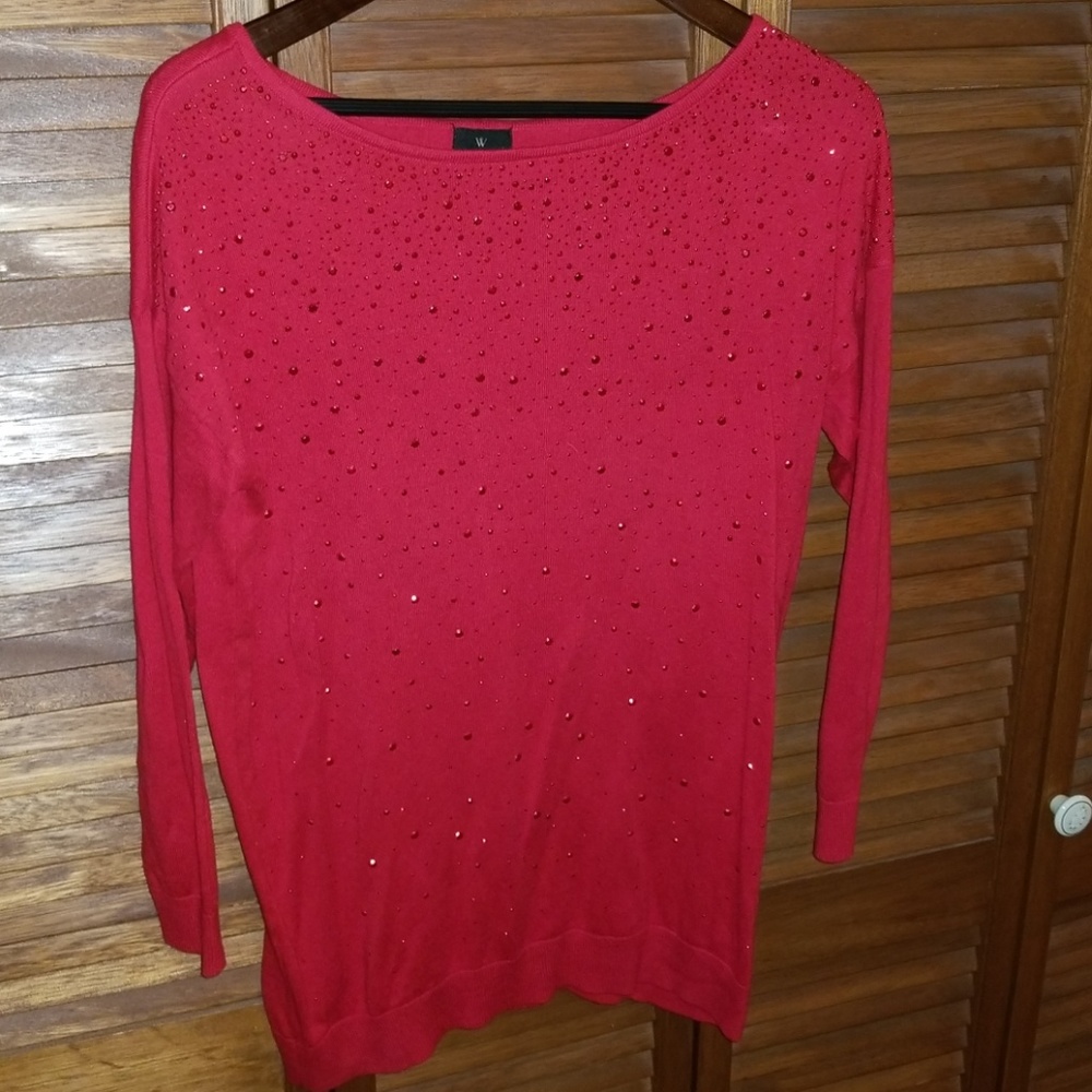 Beaded sweater